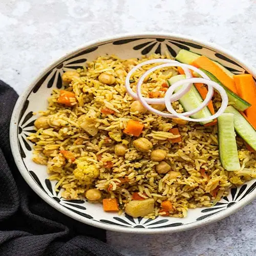 Chana Pulao Daig
