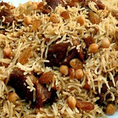 Mutton Chana Pulao Daig