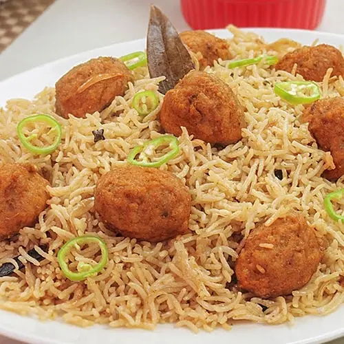 Chicken Kofta Pulao Daig
