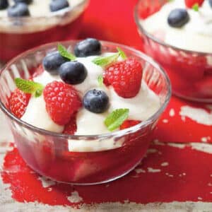 Special fruit trifle Dessert