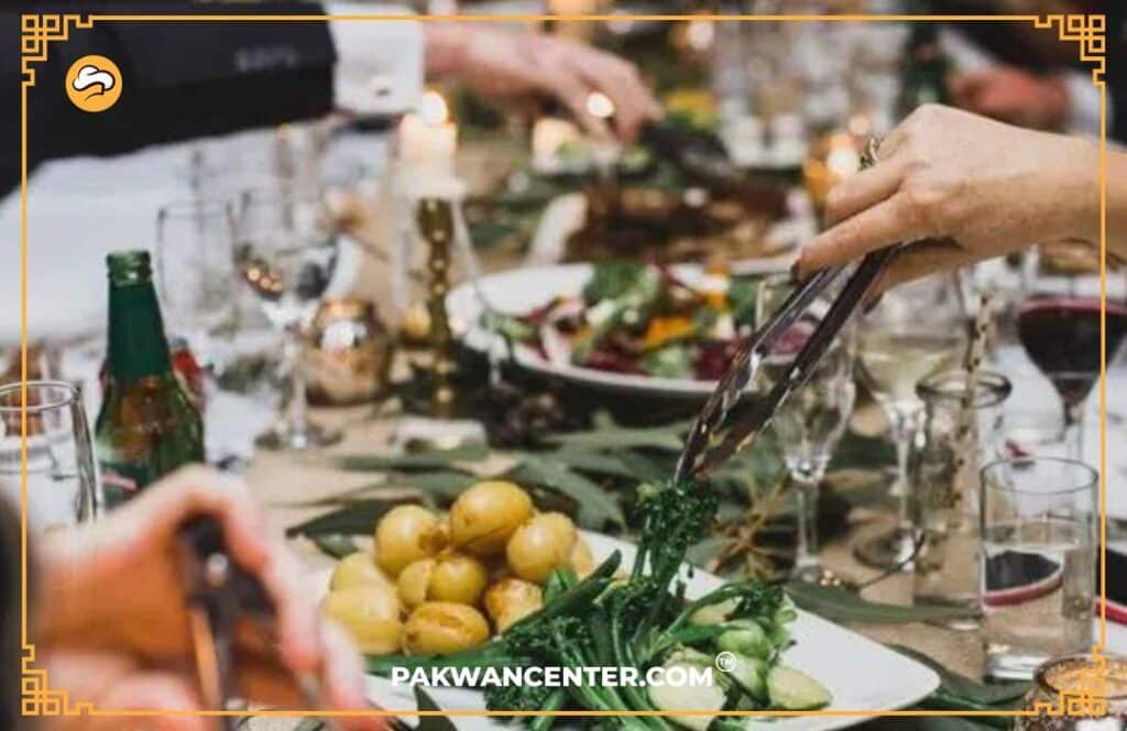 wedding day menu